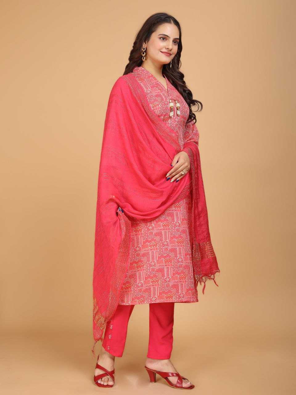 YNF COTTON SMC 01 SUITS & DRESSES WHOLESALE LADIES PRINTED COTTON SUITS MANUFACTURER